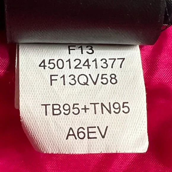 The North Face Aconcagua 550 Down Vest Womens Small Purple Quilted Zip Puffer - Picture 5 of 12